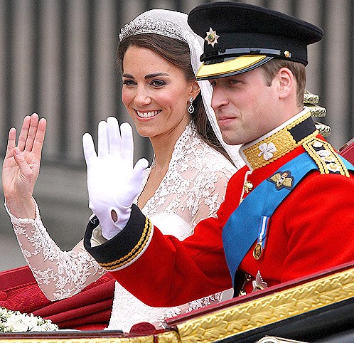 Свадьбы: Принц Уильям и Кейт Мидлтон